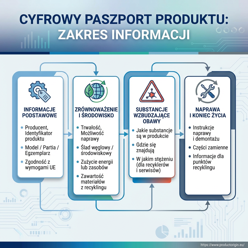 Co to jest cyfrowy paszport produktu – zakres danych DPP